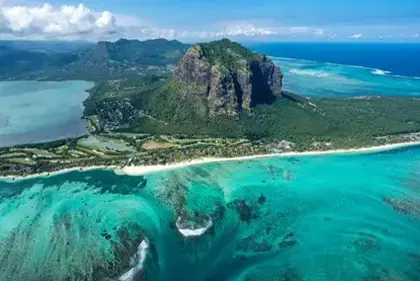 La cascade sous-marine de l’Île Maurice